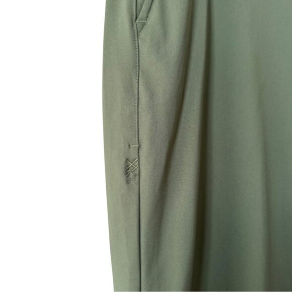 RHONE Commuter Slim Fit Pant Men’s Size 36 X 32 Green Stretch Golf Casual - Picture 4 of 9